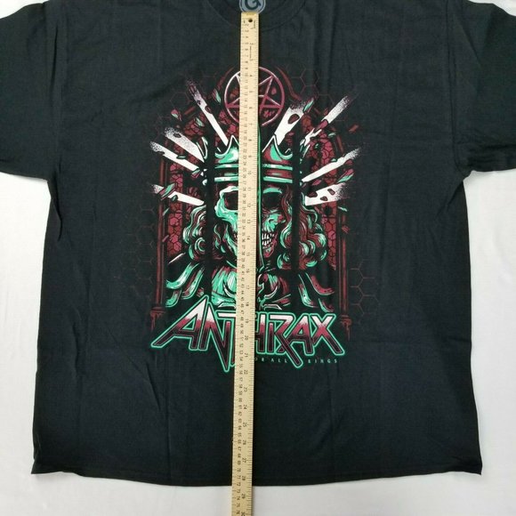 Anthrax For All Kings Licensed Concert Tour Band - Picture 5 of 6